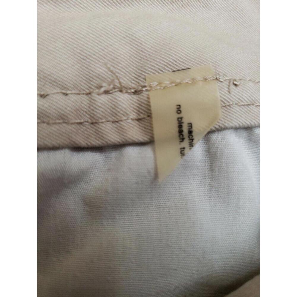 Twill Twenty Two Women's Wide Leg Pants size 25 beige cotton Blend (B3) - Picture 6 of 7